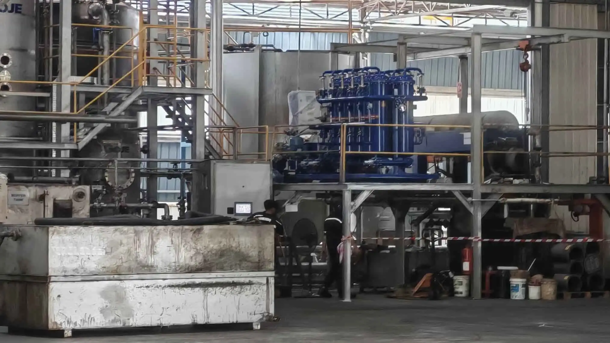 JY-DX40-L skid-mounted lubricant membrane filtration system — view 3
